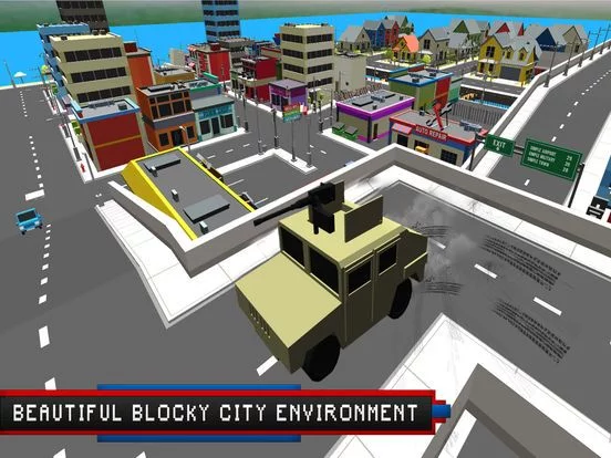 Изображение игры: Blocky Police Super Heroes