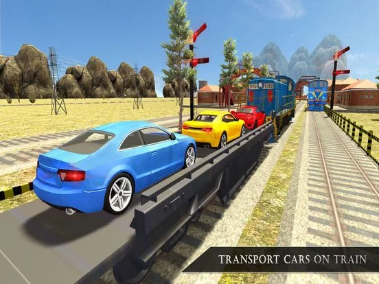 Изображение игры: Rail Express: Cargo & Passenger Trains Driving