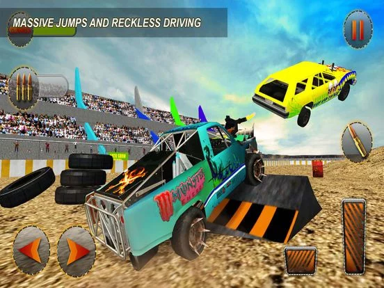 Изображение игры: Demolition Derby Car Driving