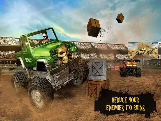 Изображение игры: Big Monster Truck Battle: Machines War Destruction