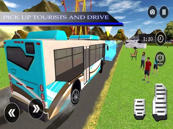 Изображение игры: Camper Trailer Truck Driving