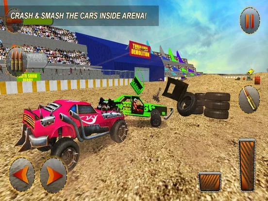 Изображение игры: Demolition Derby Car Driving