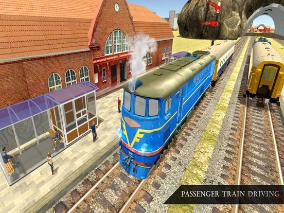 Изображение игры: Rail Express: Cargo & Passenger Trains Driving
