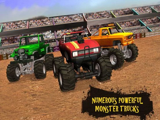 Изображение игры: Big Monster Truck Battle: Machines War Destruction