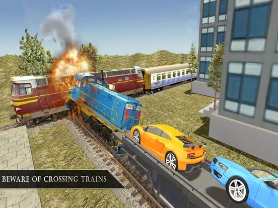 Изображение игры: Rail Express: Cargo & Passenger Trains Driving