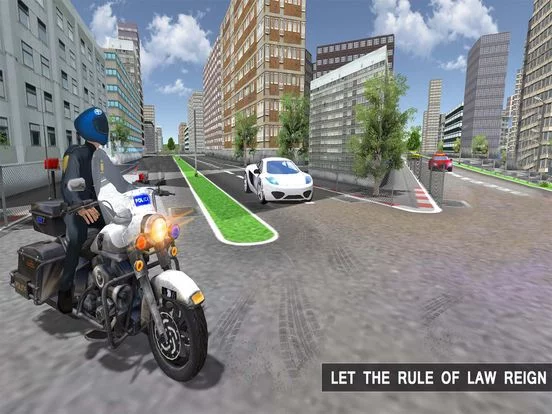 Изображение игры: Police Chase Blast - Bike Rider