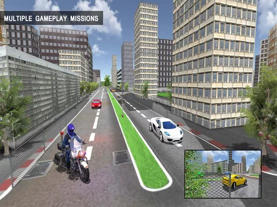 Изображение игры: Police Chase Blast - Bike Rider