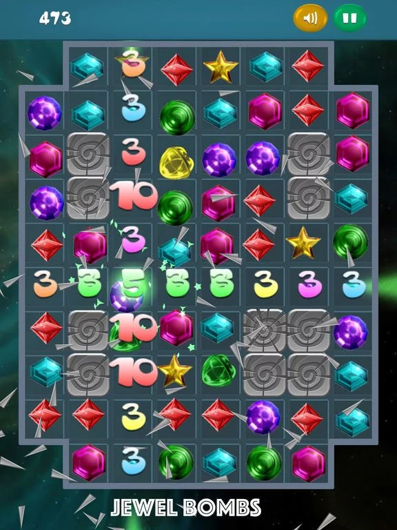 Изображение игры: 3 Jewels