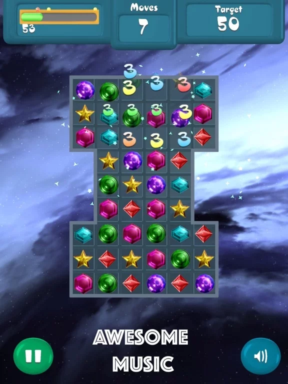 Изображение игры: 3 Jewels