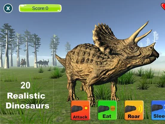 Изображение игры: Dinosaur Sim