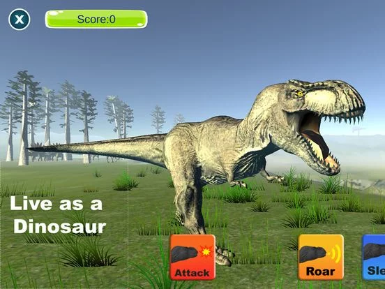 Изображение игры: Dinosaur Sim