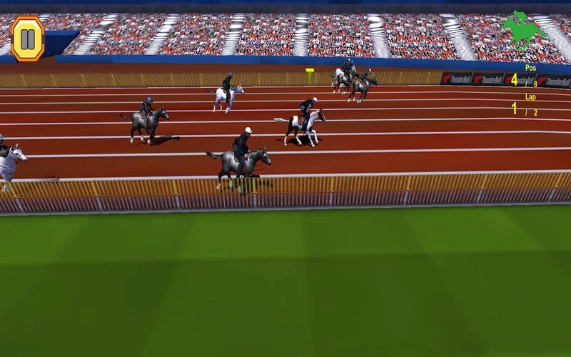 Изображение игры: Horse Racing 3D 2015 Free