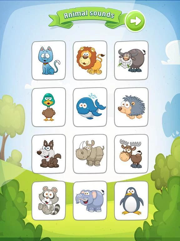 Изображение игры: Animal Sounds!!