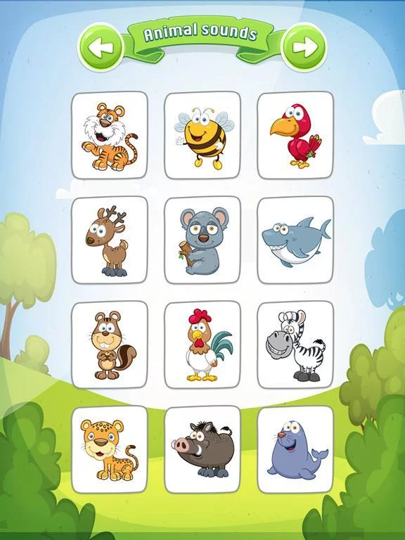 Изображение игры: Animal Sounds!!