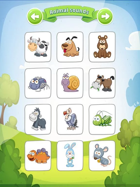 Изображение игры: Animal Sounds!!