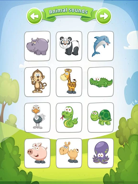 Изображение игры: Animal Sounds!!