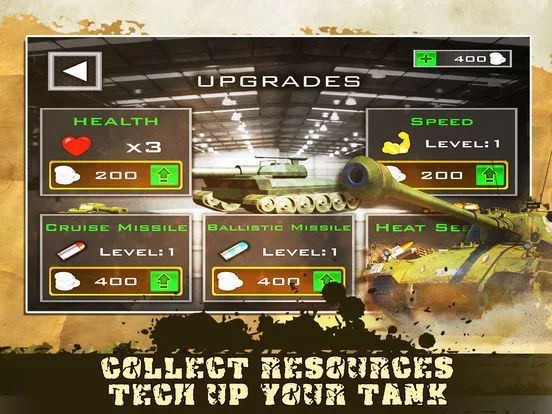 Изображение игры: Mini Tank Battle City