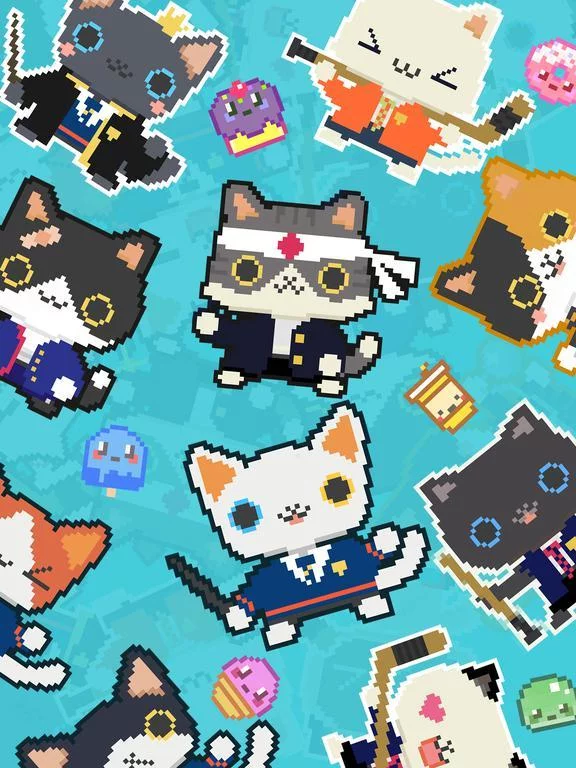 Изображение игры: Bouncy Cats