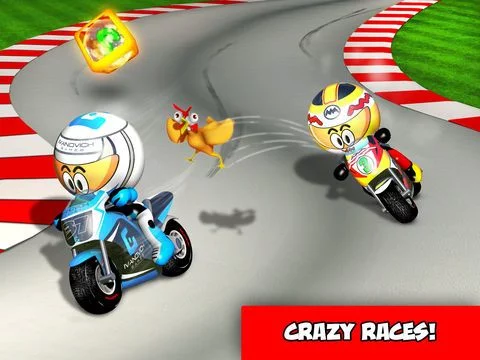 Изображение игры: MiniBikers: The game of mini racing motorbikes