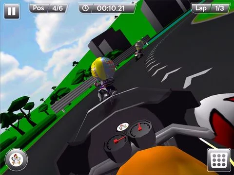 Изображение игры: MiniBikers: The game of mini racing motorbikes