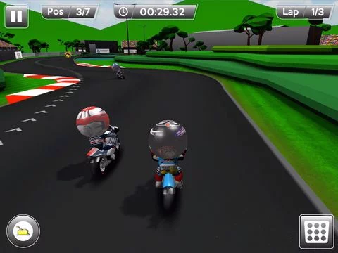 Изображение игры: MiniBikers: The game of mini racing motorbikes