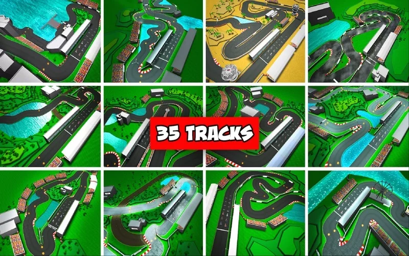 Изображение игры: MiniDrivers: The game of mini racing cars