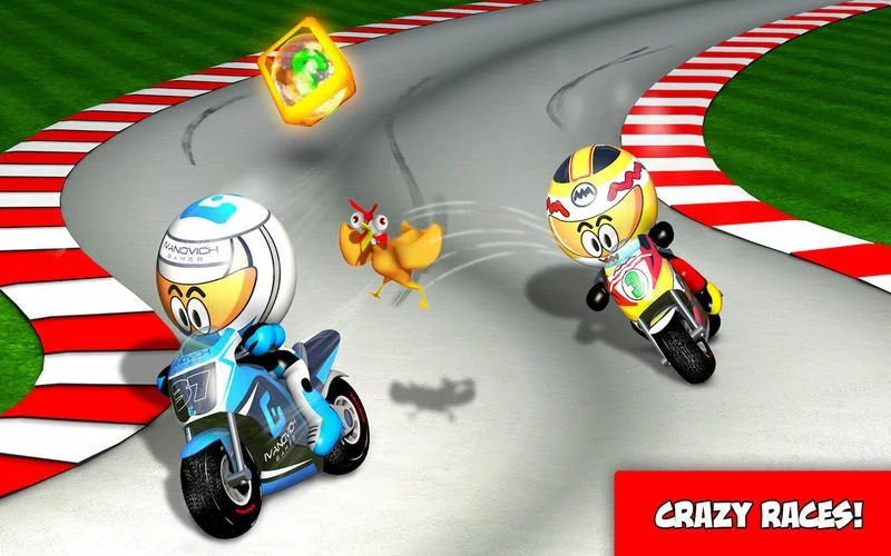 Изображение игры: MiniBikers: The game of mini racing motorbikes