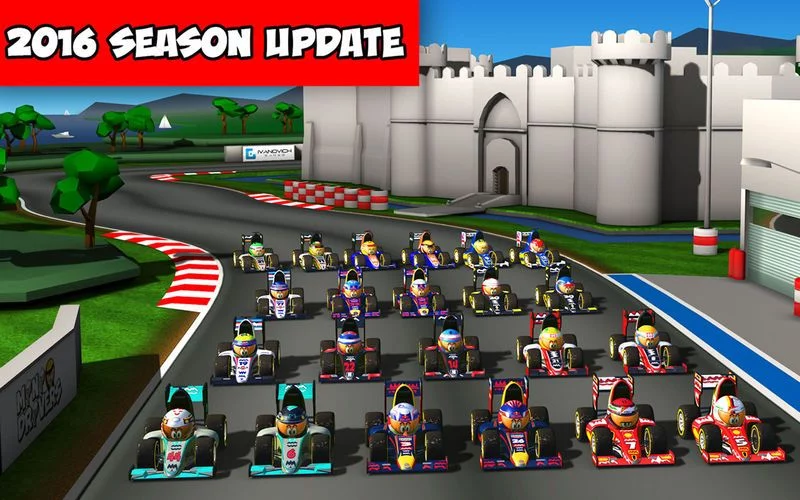 Изображение игры: MiniDrivers: The game of mini racing cars