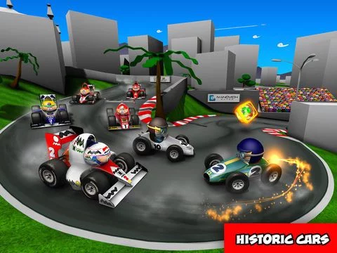Изображение игры: MiniDrivers - The game of mini racing cars