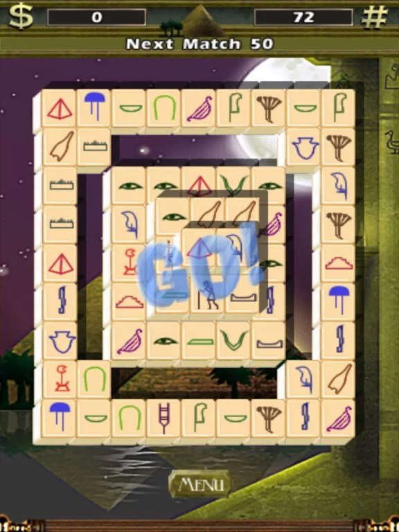 Изображение игры: Queen Cleopatra's StackMatch