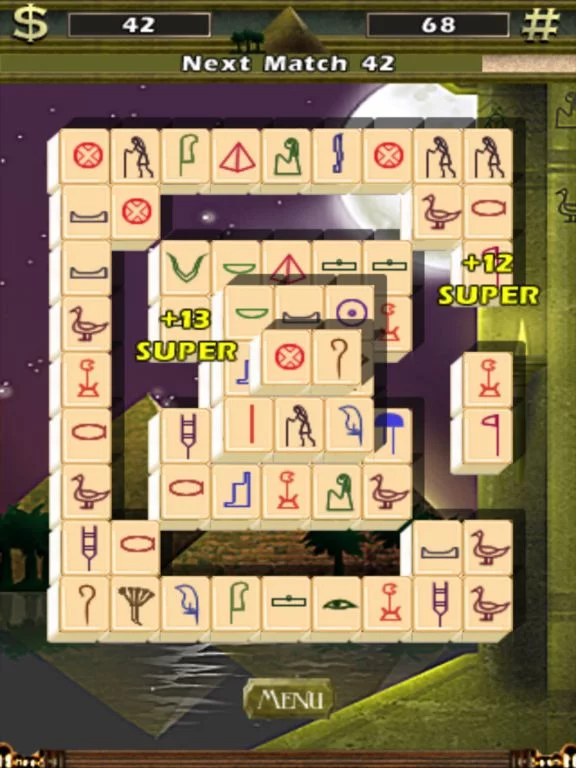 Изображение игры: Queen Cleopatra's StackMatch