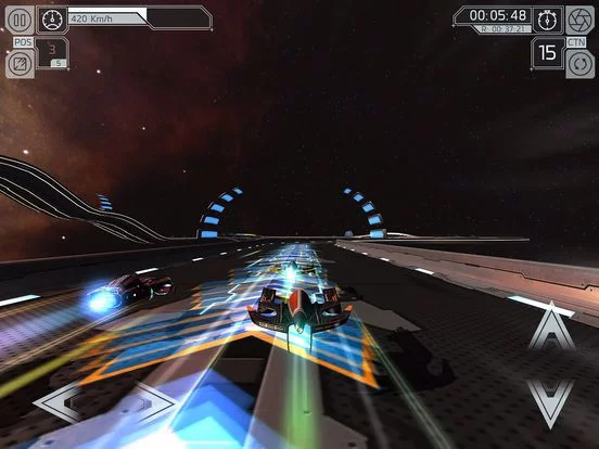Изображение игры: Cosmic Challenge Racing