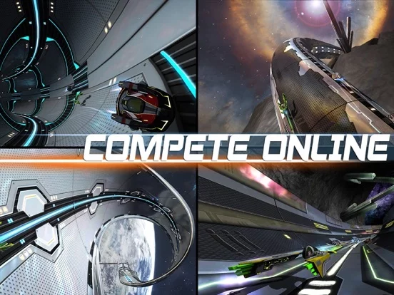 Изображение игры: Cosmic Challenge Racing