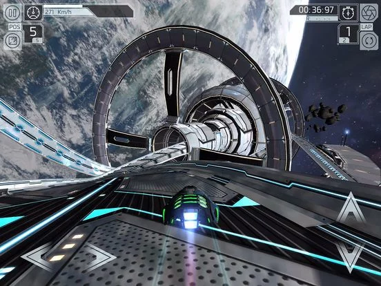 Изображение игры: Cosmic Challenge Racing