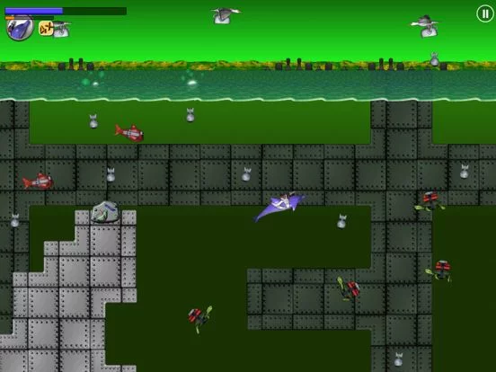 Изображение игры: Laser Dolphin HD