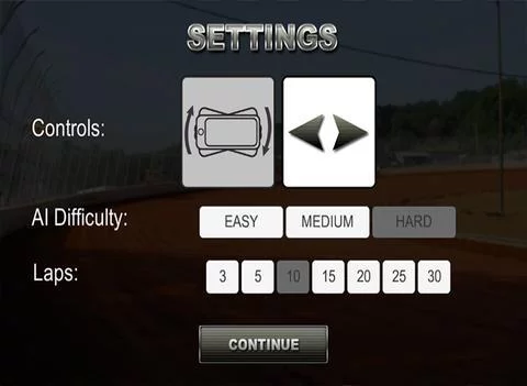 Изображение игры: Sprint Car Dirt Track Game