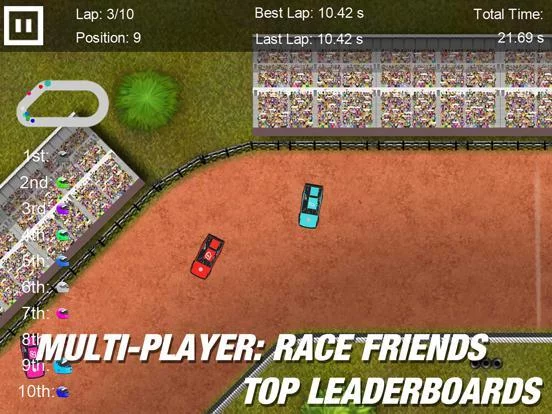 Изображение игры: Dirt Racing 2 Sprint Car Game
