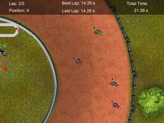 Изображение игры: Speedway Racing Game