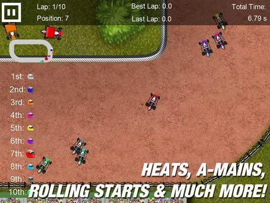 Изображение игры: Dirt Racing 2 Sprint Car Game
