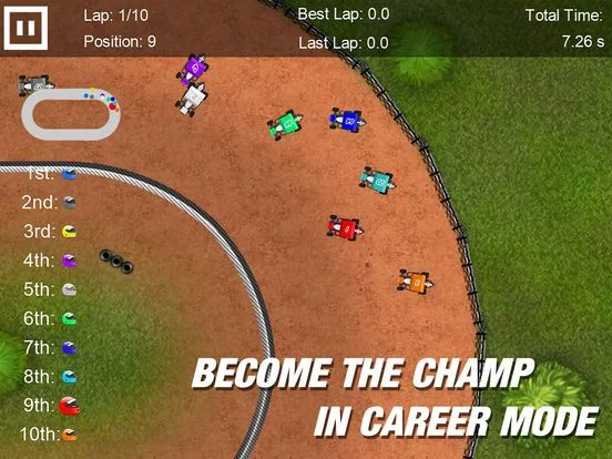 Изображение игры: Dirt Racing 2 Sprint Car Game