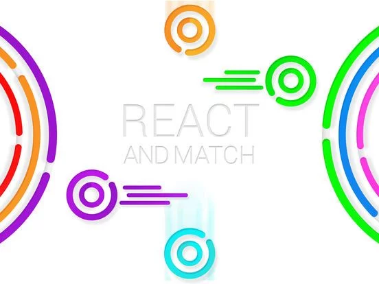 Изображение игры: HALOS: React and Match Arcade Game