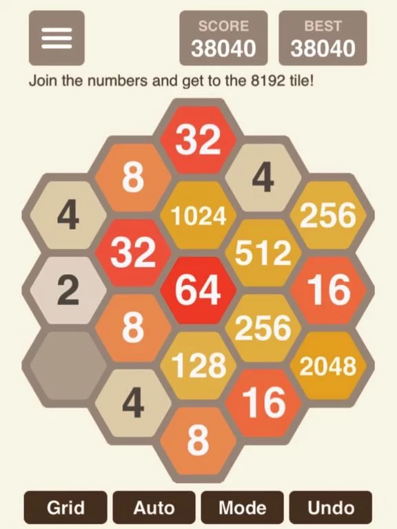 Изображение игры: Hexic 2048