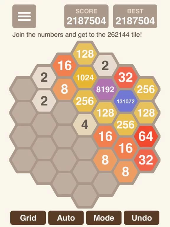 Изображение игры: Hexic 2048