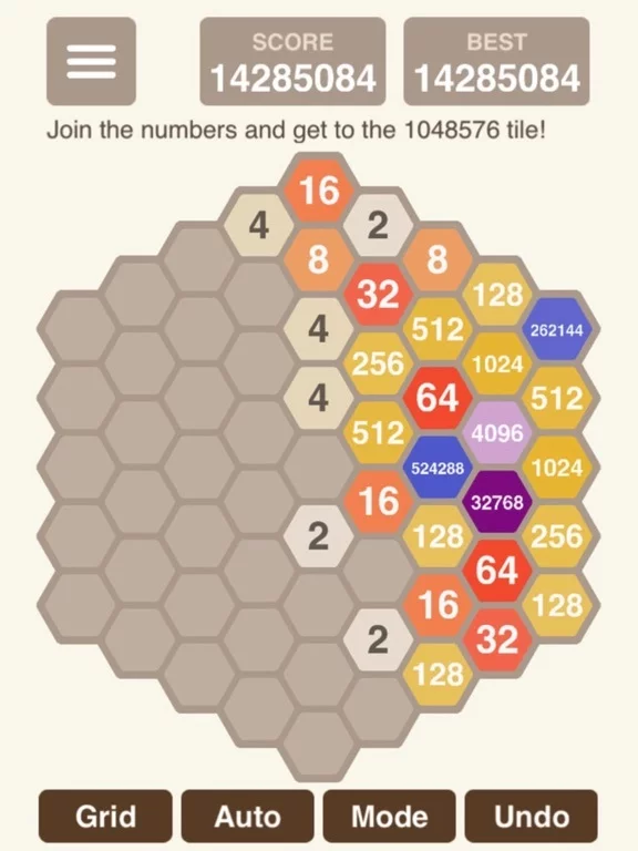 Изображение игры: Hexic 2048