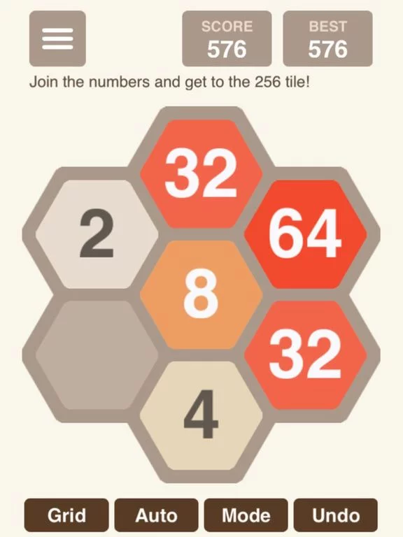 Изображение игры: Hexic 2048