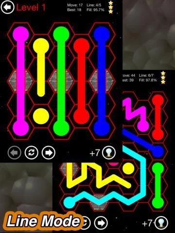 Изображение игры: Hex Line