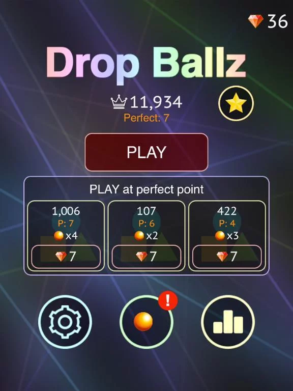 Изображение игры: Drop Ballz!