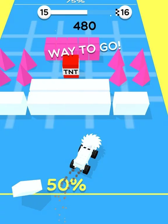 Изображение игры: Slashy Road