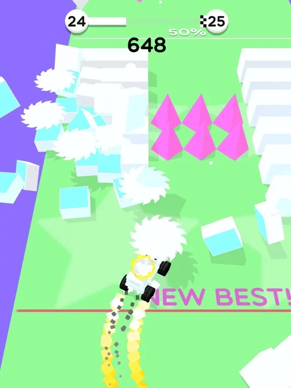 Изображение игры: Slashy Road