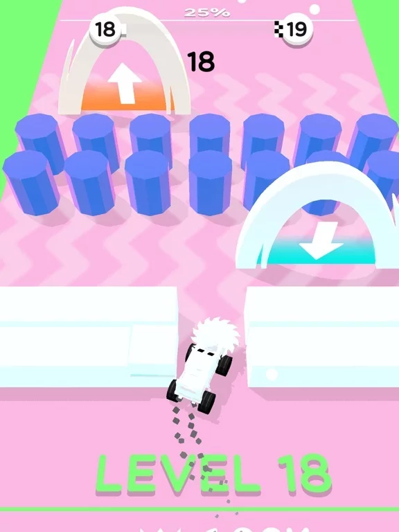 Изображение игры: Slashy Road